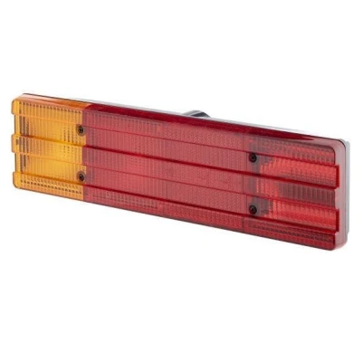 Kuva HELLA 2VA 004 887 031 Takavalot Vasen P21W, R10W Musta 12, 24 ilman polttimoita Lampun kannalla MERCEDES BENZ: Vario Bussi, ACTROS MP2 / MP3