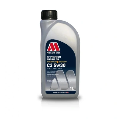 Kuva Millers Oils Xf Premium C2 5W 30 1l Moottoriöljy 6229 1 TOYOTA: Corolla Verso, Yaris II Hatchback, Auris Farmari, VOLVO: V70 3, V60 I, V50