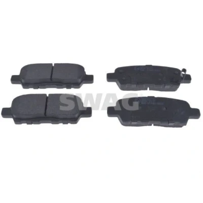 Kuva SWAG 33 10 5347 Jarrupalat Taka akseli akustisella kulumavaroittimella NISSAN: Leaf I, 350Z Coupe, X Trail, INFINITI: G M35 III