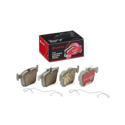 Kuva BREMBO P86029NX Jarrupalat valmius kulumisenilmaisemelle Huudonvaimennuspellillä Ilman tarvikkeita