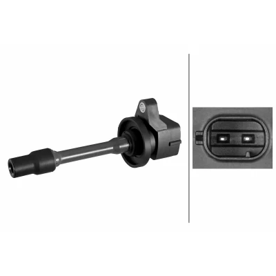 Kuva HELLA 5DA 358 290 771 Sytytyspuola 2 napaa 12V Liitäntä SAE
