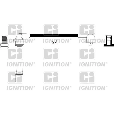 Kuva QUINTON HAZELL XC677 Sytytysjohto CI KIA: Sportage II, Cerato Hatchback, Sedan, HYUNDAI: Elantra III Tucson