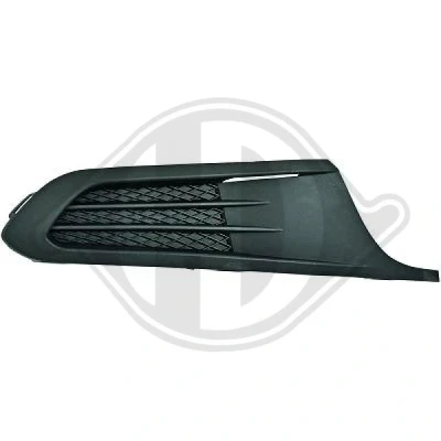 Kuva DIEDERICHS 2233046 Puskurin Ritilä Oikea Autoille ilman sumuvaloja VOLKSWAGEN: Jetta 4