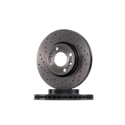 Kuva BREMBO XTRA LINE 09.9078.1X Jarrulevyt 260 22 4 rei&#039;itetty/tuuletettu sisältä pinnoitettu hiiliteräs Ruuveilla RENAULT: MEGANE 2 Kombi