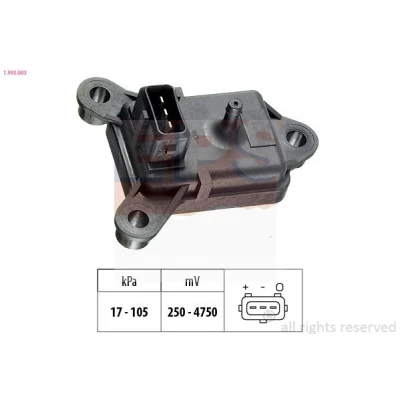 Kuva EPS 1.993.003 Paineilma Anturi, Korkeus Made in Italy OE Equivalent