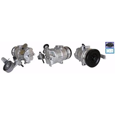 Kuva LUCAS ACP01308 Ilmastoinnin Kompressori PAG 46 YF R 134a, 1234yf Tiivisteillä OPEL: Corsa D Hatchback