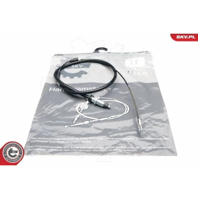 Kuva ESEN SKV 25SKV983 Käsijarruvaijeri Taakse, vasen 1373 / 737mm OPEL: Corsa B Hatchback