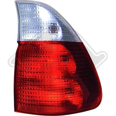 Kuva DIEDERICHS 1290090 Takavalot Oikea Uloin osa P21W, P21/5W, PY21W Valkoinen, Punainen Ilman lampun kantaa BMW: X5