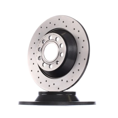 Kuva BREMBO XTRA LINE 08.8843.2X Jarrulevyt 302 12 5 täysi, reijitetty pinnoitettu Ruuveilla AUDI: A6 C6 Avant, Sedan