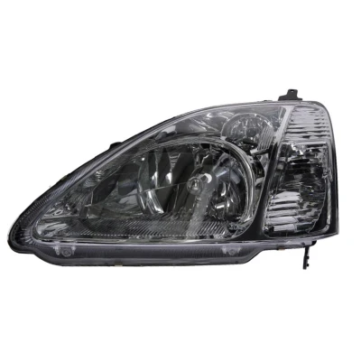 Kuva TYC 20 6252 05 2 Ajovaloumpio Vasen H4 Sähkömoottorilla, Lampun kannalla HONDA: CIVIC 7 Hatchback