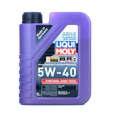 Kuva Moottoriöljy Liqui Moly Synthoil High Tech 5W 40 1L, Universal 1624901 OE