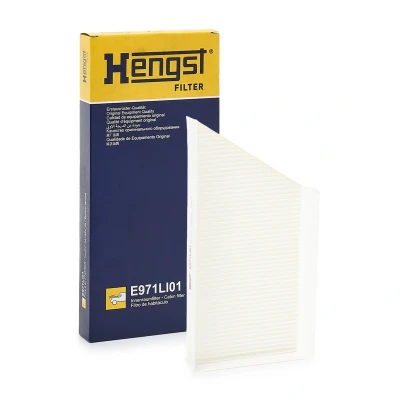 Kuva HENGST FILTER E971LI01 Raitisilmasuodatin Siitepölysuodin 340 158 28 PEUGEOT: 206 Hatchback, 206+ SW