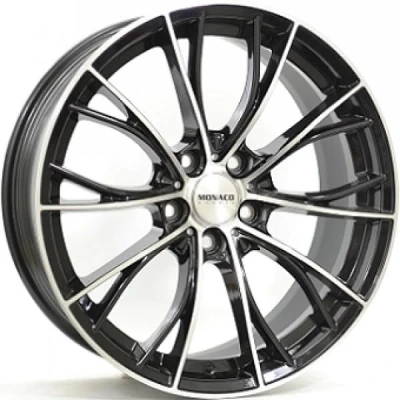 Kuva Monaco MC16 Gloss Black Polished 8.5x19 5/112 ET30 B66.6