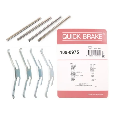 Kuva QUICK BRAKE 109 0975 Tarvikesarja, Jarrupala OPEL: Kadett E Sedan, Ascona B CC