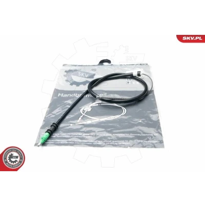 Kuva Vaijeri, käsijarru, Takana, Vasen NISSAN KUBISTAR Skåp, RENAULT KANGOO, KANGOO / GRAND II, Express OE 3653100Q08, 3653100Q0B, 365310
