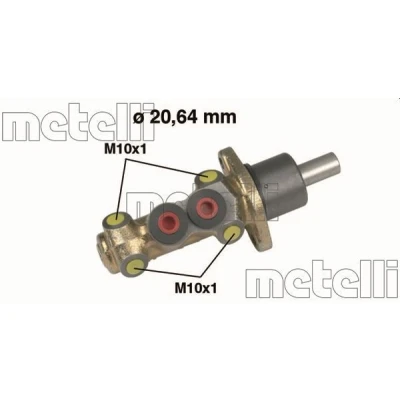 Kuva METELLI 05 0142 Jarrupääsylinteri 20,64 Valurauta VOLKSWAGEN: GOLF 2, Caddy 1 Pickup, Jetta 2