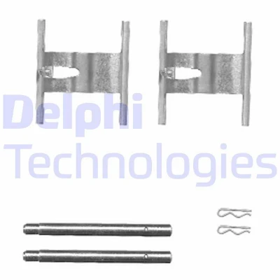 Kuva DELPHI LX0450 Tarvikesarja, Jarrupala AUDI: A6 C6 Sedan, Q7, VOLKSWAGEN: Touareg I, PORSCHE: Cayenne