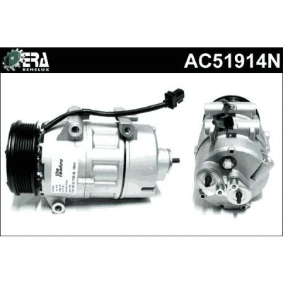 Kuva The NewLine AC51914N Ilmastoinnin Kompressori VS16 FORD: MONDEO 4 Turnier, S Max Mk1, Galaxy Mk2 MPV
