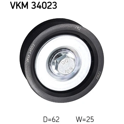 Kuva SKF VKM 34023 Ohjainrulla Kiinnitysmateriaalilla SAAB: 9 5 Sedan, Farmari, 3 Hatchback