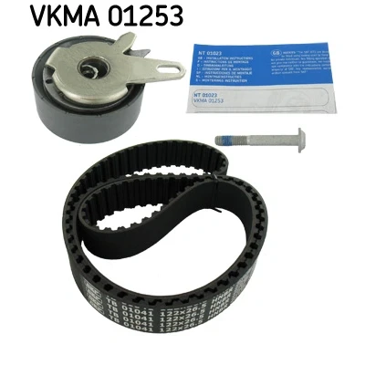 Kuva SKF VKMA 01253 Jakohihnasarja 122 trapetsinmuotoisella hammasprofiililla VOLKSWAGEN: TRANSPORTER 4, 4 Bus