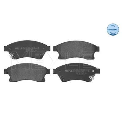 Kuva MEYLE 025 250 3118/W Jarrupalat ORIGINAL Quality Etuakseli akustisella kulumavaroittimella Huudonvaimennuspellillä OPEL: Astra J Sports Tourer