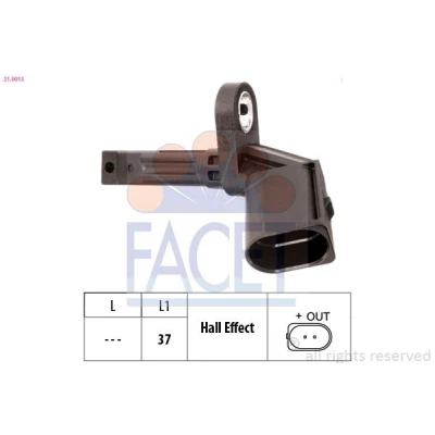 Kuva ABS anturi FACET 21.0015