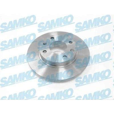 Kuva SAMKO Jarrulevy PEUGEOT: 206 Hatchback, 106 II SW, CITROËN: Saxo ZX Farmari 247mm 10mm 4 täysi pinnoitettu P1141PR