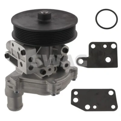 Kuva SWAG 50 93 1402 Vesipumppu Alumiinivalu Tiivisteillä Metalli FORD: Transit Mk6 Van, Bussi