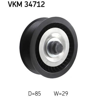Kuva SKF VKM 34712 Ohjainrulla FORD: Transit V363 Van, Ranger Mk3, Mk6 Bussi