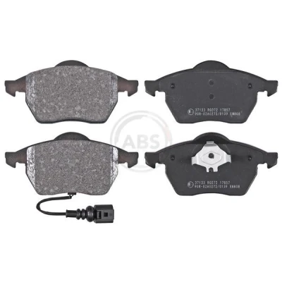 Kuva A.B.S. 37133 Jarrupalat kulumisanturilla VOLKSWAGEN: Golf 4 Variant, 4, Bora Sedan, AUDI: TT Coupe, A3 Hatchback, SKODA: Octavia I Hatchback