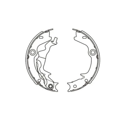 Kuva KAVO PARTS KBS 3416 Jarrukengät 168 32