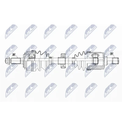 Kuva Vetoakseli, Etuakseli, vasen HONDA ACCORD VII, Tourer VII OE 44306 SEF E00