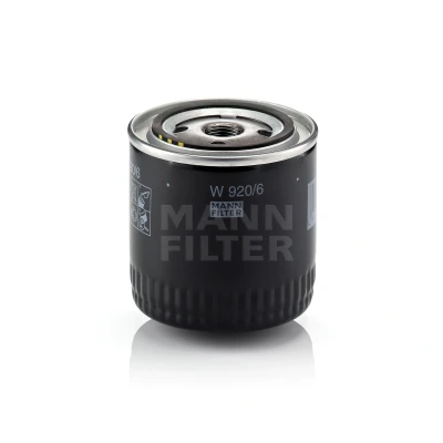 Kuva MANN FILTER W 920/6 Öljynsuodatin 3/4 16 UNF yhdellä peruutuksenestoventtiilillä Ruuvattava suodatin CHRYSLER: VOYAGER 4, 300C Sedan, Touring
