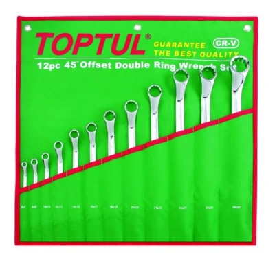 Kuva Lenkkiavainsarja TOPTUL 12 Stk 6x7 30x32 mm beidseitig 75 Grad abgewinkelt