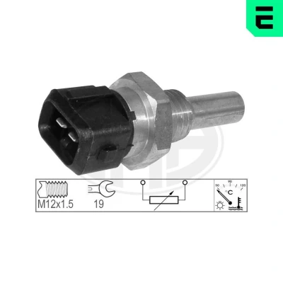 Kuva Tunnistin, jäähdytysnesteen lämpötila Chrysler, Ford, Infiniti, Kia, Nissan, Plymouth OE 0K011 18840, 0K054 1884X, 0K95B 18840