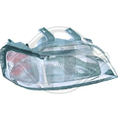 Kuva DIEDERICHS 5206580 Ajovaloumpio Oikea H4, P21W, W5W Kromi HONDA: CIVIC 6 Fastback