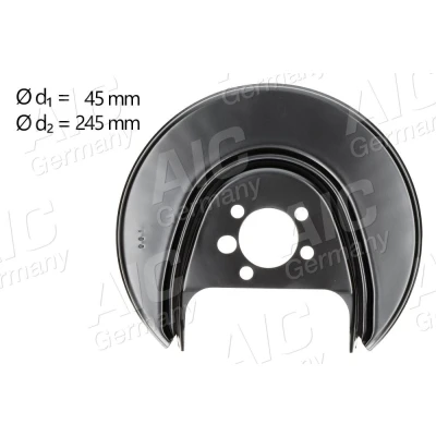 Kuva AIC 56015 Jarrukilpi Taka akseli, vasen SKODA: Roomster, Fabia 2, I Hatchback, SEAT: Ibiza 3, 4 Sportcoupe, VOLKSWAGEN: Polo IV Hatchback