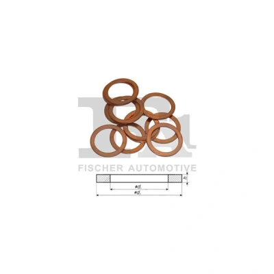 Kuva Tiiviste, öljynlaskutulppa CITROËN, DS, FIAT, FORD, JEEP, LANCIA, LAND ROVER, LDV, MAZDA, MINI, MITSUBISHI, OPEL, PEUGEOT, SUZUKI, TOYOTA, VOLVO O