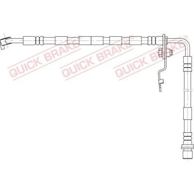 Kuva QUICK BRAKE 50.892 Jarruletku 257, 271 MAZDA: 6 Sedan, Hatchback, Farmari