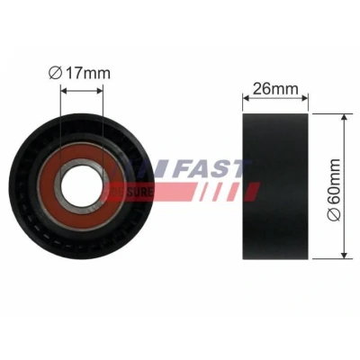 Kuva Kiristysrulla, moniurahihna CITROËN, FIAT, LANCIA, PEUGEOT, SUZUKI OE 00 005 751 30, 49170 66G00, 5751.30