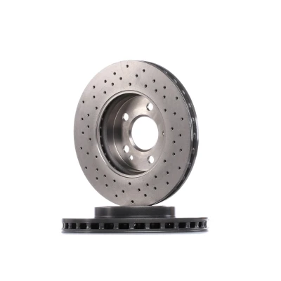 Kuva BREMBO XTRA LINE 09.B344.4X Jarrulevyt 295 28 5 rei&#039;itetty/tuuletettu sisältä pinnoitettu hiiliteräs Ruuveilla MERCEDES BENZ: B sarja, CLA Coupe