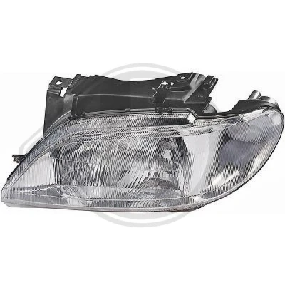 Kuva DIEDERICHS 4070981 Ajovaloumpio Vasen H4 Ilman sähkömoottoria CITROËN: Xsara Hatchback, Coupe