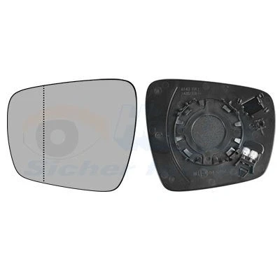 Kuva VAN WEZEL 4424837 Sivupeilin Lasi Vasen RENAULT: Kadjar