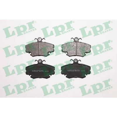 Kuva LPR 05P1107 Jarrupalat RENAULT: CLIO 2, MEGANE I Grandtour, 1, DACIA: Sandero I, Logan Express, PEUGEOT: 205 II Hatchback, 309 Hatchback