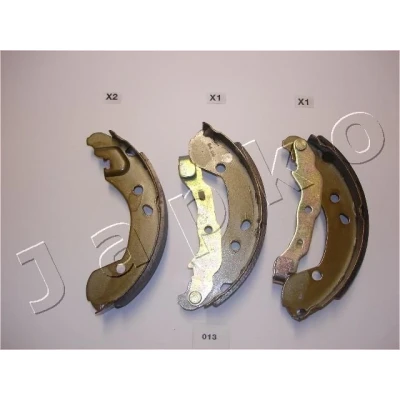 Kuva JAPKO 55013 Jarrukengät Taka akseli 200 38 RENAULT: CLIO 3, 2, NISSAN: MICRA 3