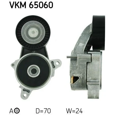 Kuva SKF VKM 65060 Kiristysrulla MITSUBISHI: Grandis, Outlander 2 SUV, Lancer 8 Limousine, CHRYSLER: Sebring III Sedan, JEEP: Compass