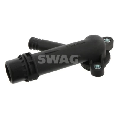 Kuva SWAG 20 92 8401 Jäähdytysnesteen Laippa Muovi Sylinterikansi, Vaihteiston puoli Tiivisteillä BMW: 3 Sedan, Touring, Coupe