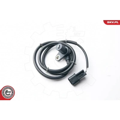 Kuva ESEN SKV 06SKV215 ABS Anturi Etuakseli 2 napaa 890mm 12V Sähköinen musta Soikea Uros MITSUBISHI: PAJERO
