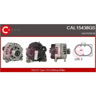 Kuva CASCO CAL10225AS Laturi 12V 70A OPEL: Astra H Caravan, Zafira A, Corsa C Hatchback