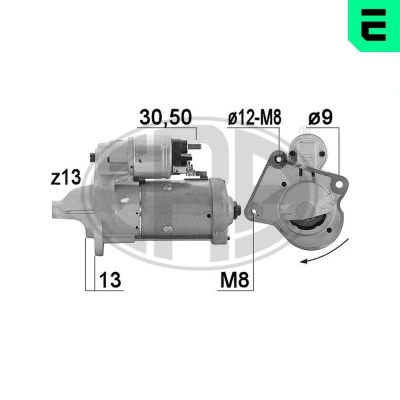 Kuva Käynnistin FORD OE 1740 048, 1902473, 2033252